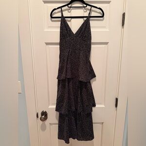Aqua Bloomingdale’s tiered polka dot dress sz s
NWT